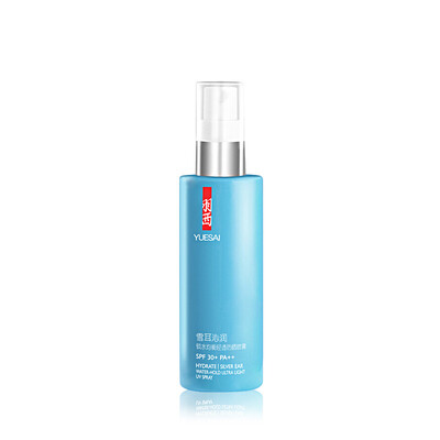Yue-Sai (YUE-SAI) Shurong Qin Run lock water evenly through the sun spray 75ml (sunscreen sunscreen oil balance
Yue-Sai (YUE-SAI) Shurong Qin Run lock water evenly through the sun spray 75ml (sunscreen sunscreen oil balance