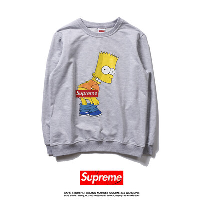 2017 Autumn and Winter Fashion Long Sleeve Seiko Version Supreme Simpson Sweater Pure Cotton Hoodie
2017 Autumn and Winter Fashion Long Sleeve Seiko Version Supreme Simpson Sweater Pure Cotton Hoodie