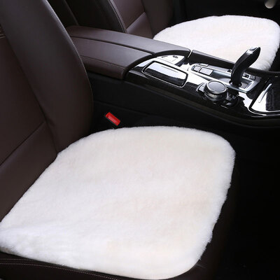 NANJIREN Car Cushion Wool Winter Universal Winter 45*45cm