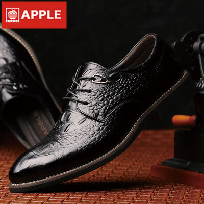 Apple American mens leather shoes classic lace business casual shoes British crocodile pattern dress shoes male 17136AP2588
Apple American mens leather shoes classic lace business casual shoes British crocodile pattern dress shoes male 17136AP2588