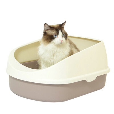 Petty CHOWSING semi-enclosed high-cover single-layer cat sand basin large cat toilet pink
Petty CHOWSING semi-enclosed high-cover single-layer cat sand basin large cat toilet pink