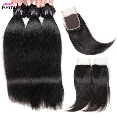 Malaysian Straight Hair with Closure Malaysian Virgin Hair 4 Bundles with Closure Straight 7A Human Hair Weave With Closure
Malaysian Straight Hair with Closure Malaysian Virgin Hair 4 Bundles with Closure Straight 7A Human Hair Weave With Closure