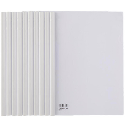 Comix 10 loaded A4 drawer clip folder report clip drawbar clip Q310-1 white office stationery
Comix 10 loaded A4 drawer clip folder report clip drawbar clip Q310-1 white office stationery