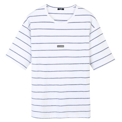 2017 summer new men t-shirt student loose stripes in the sleeve round neck male t-shirt as gift for men
2017 summer new men t-shirt student loose stripes in the sleeve round neck male t-shirt as gift for men