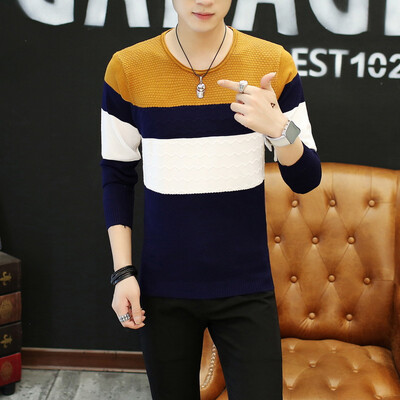2017 autumn and winter youth men's casual sweater round neck long-sleeved men's fashion sweater as gift for men
2017 autumn and winter youth men's casual sweater round neck long-sleeved men's fashion sweater as gift for men