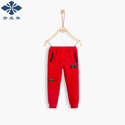 Yu Zhaolin children's sweater pants boy pants wild sweater sanding single pants YH56T0770 letters anchor red 120
Yu Zhaolin children's sweater pants boy pants wild sweater sanding single pants YH56T0770 letters anchor red 120