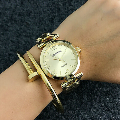 CONTENA Simple Style Ladies Dress Watch Luxury Women Full Steel Quartz Watches Elegant Fashion Analog Clock
CONTENA Simple Style Ladies Dress Watch Luxury Women Full Steel Quartz Watches Elegant Fashion Analog Clock