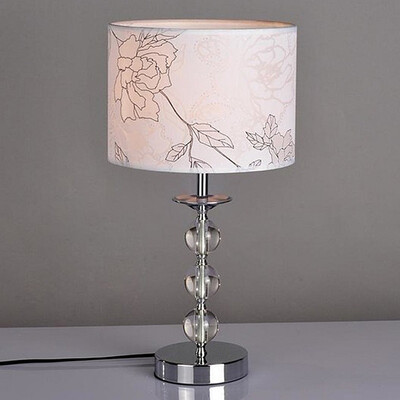 BOKT Modern Urban Designs Table Lamp 10-inch Fabric Lampshade E26E27 Lampholders Crystal Bedside Lamp Home Decor Style C
BOKT Modern Urban Designs Table Lamp 10-inch Fabric Lampshade E26E27 Lampholders Crystal Bedside Lamp Home Decor Style C