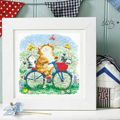 embroider DIY DMC Cross stitchSets For Embroidery kits New magazine article on riding a cat factory direct sale
embroider DIY DMC Cross stitchSets For Embroidery kits New magazine article on riding a cat factory direct sale