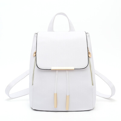 Fashion PU Leather Backpack School Bag Student Backpack Women Travel Bag with Golden Metal Zipper
Fashion PU Leather Backpack School Bag Student Backpack Women Travel Bag with Golden Metal Zipper