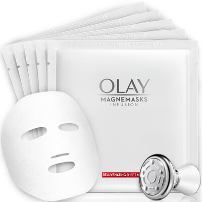 Olay Olay magnetic force into the mask rejuvenation Tensile stretch mask 5 pieces of equipment magnetic induction device pull anti-wrinkle deep repair
Olay Olay magnetic force into the mask rejuvenation Tensile stretch mask 5 pieces of equipment magnetic induction device pull anti-wrinkle deep repair
