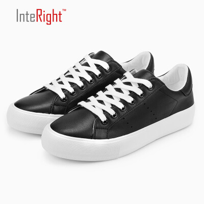 Women &39s fashion leather low - necked shoes