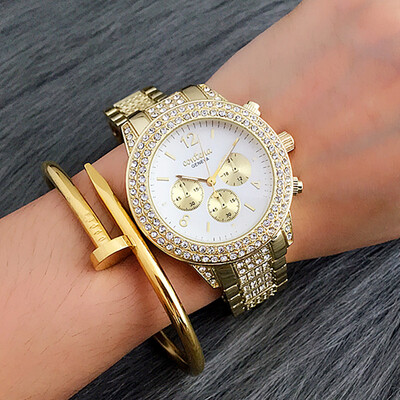 Luxury Shinny Diamonds Women Wrist Watches CONTENA Fashion Crystal Ladies Business Quartz Dress Watch Rhinestone
Luxury Shinny Diamonds Women Wrist Watches CONTENA Fashion Crystal Ladies Business Quartz Dress Watch Rhinestone
