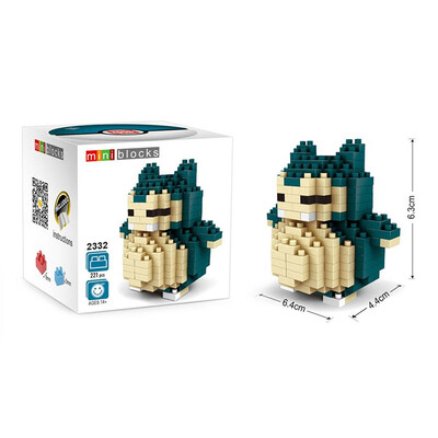 LNO 221Pcs Snorlax Pokemon Building Block Educational Toy for Cooperation Ability Improvement
LNO 221Pcs Snorlax Pokemon Building Block Educational Toy for Cooperation Ability Improvement