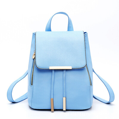 Fashion PU Leather Backpack School Bag Student Backpack Women Travel Bag with Golden Metal Zipper
Fashion PU Leather Backpack School Bag Student Backpack Women Travel Bag with Golden Metal Zipper