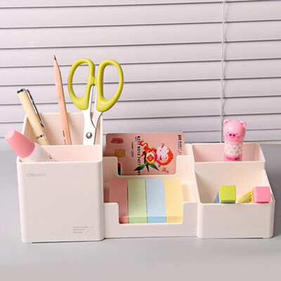 Cntomlv multifunctional pen container Creative fashion Korean small fresh students desktop stationery box office supplies
Cntomlv multifunctional pen container Creative fashion Korean small fresh students desktop stationery box office supplies