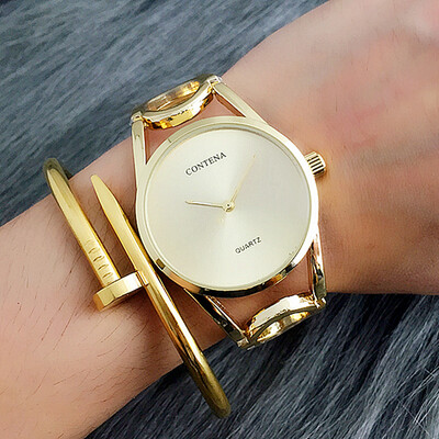 Unique Designer Ladies Dress Watch CONTENA Famous Fashion Luxury Elegant Women Dress Bracelet Watches Gift for Female
Unique Designer Ladies Dress Watch CONTENA Famous Fashion Luxury Elegant Women Dress Bracelet Watches Gift for Female