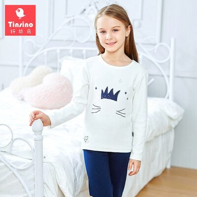 TINSINO) children's underwear suit girls in the long children's long-sleeved home service pajamas baby long-sleeved thick autumn clothes pants eyelashes rabbit pink light 110
TINSINO) children's underwear suit girls in the long children's long-sleeved home service pajamas baby long-sleeved thick autumn clothes pants eyelashes rabbit pink light 110