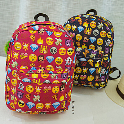 2017 New Fashion Cartoon Cute Emoji School Backpack Bookbag Casual Travel Shoulder Bag
2017 New Fashion Cartoon Cute Emoji School Backpack Bookbag Casual Travel Shoulder Bag