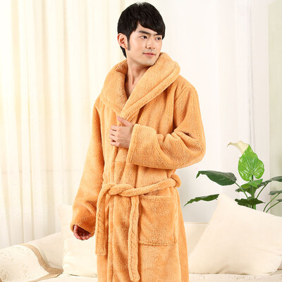New Women Coral Fleece Winter Autumn Warm Bathrobe Nightgown Kimono Dressing Gown Sleepwear Robe For Lady Long Man Bathrobe
New Women Coral Fleece Winter Autumn Warm Bathrobe Nightgown Kimono Dressing Gown Sleepwear Robe For Lady Long Man Bathrobe