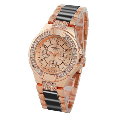 Female Luxury Crystal Bracelet Wristwatches CONTENA Fashion Elegant Women Quartz Watch Business Ladies Watches
Female Luxury Crystal Bracelet Wristwatches CONTENA Fashion Elegant Women Quartz Watch Business Ladies Watches