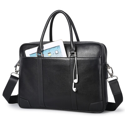 Bo brand Bopai business briefcase mens first layer cowhide multi-functional practical casual handbag 156-inch computer bag black fine-grain shoulder diagonal package 711-006781
Bo brand Bopai business briefcase mens first layer cowhide multi-functional practical casual handbag 156-inch computer bag black fine-grain shoulder diagonal package 711-006781