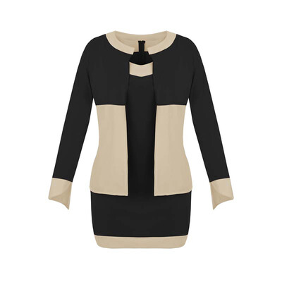 Lovaru ™ Autumn Sets Fashion Women Suits Red Black Patchwork Long Sleeve Casual Mini Dress Women Two Pieces Sets
Lovaru ™ Autumn Sets Fashion Women Suits Red Black Patchwork Long Sleeve Casual Mini Dress Women Two Pieces Sets