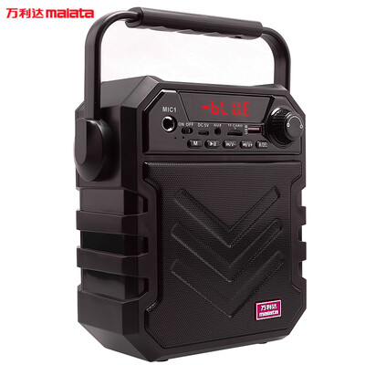 Malata M35 stereo speaker outdoor portable audio square dance audio mini stereo outdoor audio portable Bluetooth audio black
Malata M35 stereo speaker outdoor portable audio square dance audio mini stereo outdoor audio portable Bluetooth audio black