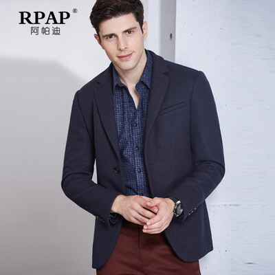 RPAP阿帕迪早秋新品商务休闲青年修身西服简约纯色绅士小西装外套
RPAP阿帕迪早秋新品商务休闲青年修身西服简约纯色绅士小西装外套