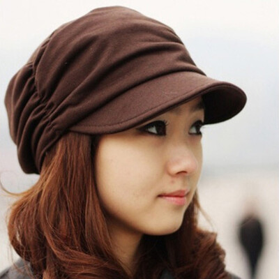 Fashion new hat ladies have black cap with black jacket