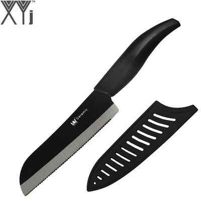 качество xyj марки Black с 5 - дюймовый сантоку керамический нож зазубренное хлеб кухонным ножом хорошо кухонных приборов
качество xyj марки Black с 5 - дюймовый сантоку керамический нож зазубренное хлеб кухонным ножом хорошо кухонных приборов