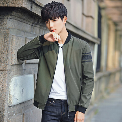 Jacket Tops Tide handsome baseball dress Slim casual jacket men's jacket autumn as gift for men
Jacket Tops Tide handsome baseball dress Slim casual jacket men's jacket autumn as gift for men