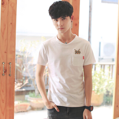 Men's short-sleeved t-shirt round neck tattoo dress tide brand summer summer sleeve shirt as gift for men's
Men's short-sleeved t-shirt round neck tattoo dress tide brand summer summer sleeve shirt as gift for men's