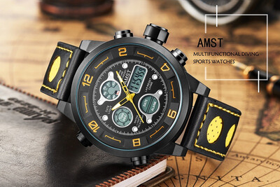 Fashion Luxury Top Brand Men Waterproof Military Sports Watches Mens Quartz Analog Leather Wrist Watch
Fashion Luxury Top Brand Men Waterproof Military Sports Watches Mens Quartz Analog Leather Wrist Watch