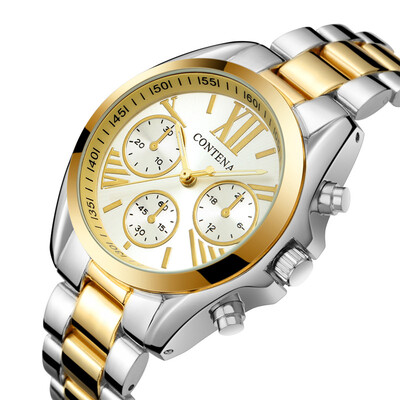 Luxury Classical Ladies Golden Quartz Watch Contena Fashion Brand Elegant Wristwatches New Women Business Watches
Luxury Classical Ladies Golden Quartz Watch Contena Fashion Brand Elegant Wristwatches New Women Business Watches