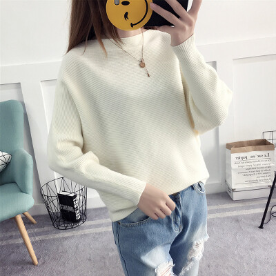 Autumn and winter new word collar sweater solid color bat shirt jacket headset sweater sweater coat
Autumn and winter new word collar sweater solid color bat shirt jacket headset sweater sweater coat