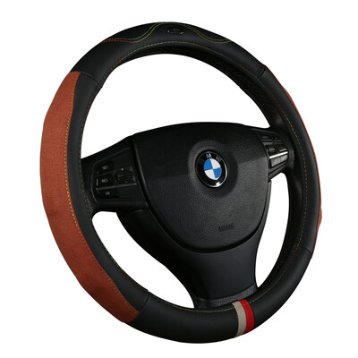 WRC car sports fashion steering wheel sets the first layer of leather fight anti-cashmere four seasons Universal set 38 cm medium black
WRC car sports fashion steering wheel sets the first layer of leather fight anti-cashmere four seasons Universal set 38 cm medium black