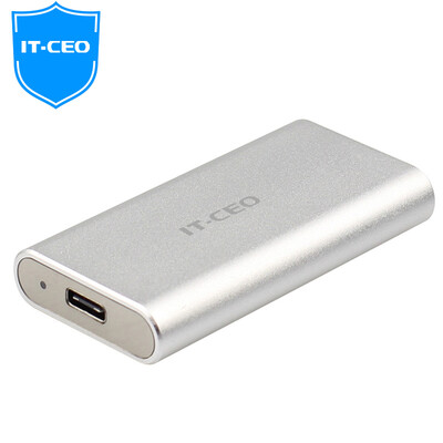 IT-CEO .2 to Type-C / USB3.0 Solid Mobile HDD Enclosure NGFF / M2 2242 SSD Solid State Drive External Box Silver W630
IT-CEO .2 to Type-C / USB3.0 Solid Mobile HDD Enclosure NGFF / M2 2242 SSD Solid State Drive External Box Silver W630