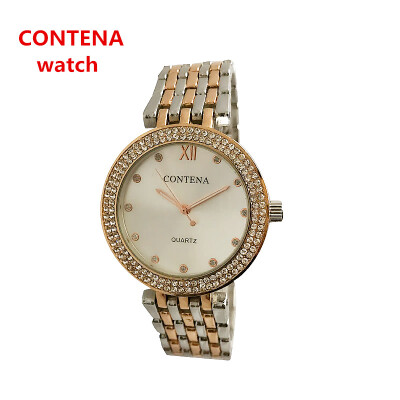 Fashion Brand CONTENA Luxury Ladies Crystal Alloy Watch Simple Style Business Women Bracelet Watches
Fashion Brand CONTENA Luxury Ladies Crystal Alloy Watch Simple Style Business Women Bracelet Watches