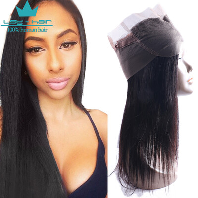 Malaysian Straight Pre Plucked 360 Lace Frontal Closure With Natural Hairline Baby Hair
Malaysian Straight Pre Plucked 360 Lace Frontal Closure With Natural Hairline Baby Hair