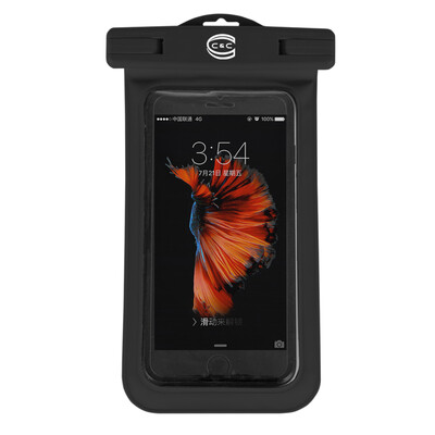 C & C Cell Phone Waterproof Bag Apple 7 6plus Diving Set Universal Swimming Spa Photo Touch Screen Waterproof Case 6s Rainproof Black