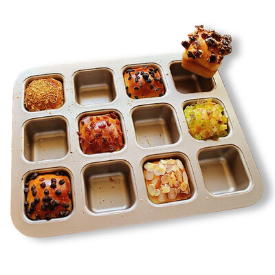 Jingdong Supermarket Cook Kitchen CHEF MADE Gold 12 with Cup Square Non-stick Bread Cake Mold Mini Burger Mold Baking Mold Home Baking Oven 30L Applicable WK9149
Jingdong Supermarket Cook Kitchen CHEF MADE Gold 12 with Cup Square Non-stick Bread Cake Mold Mini Burger Mold Baking Mold Home Baking Oven 30L Applicable WK9149