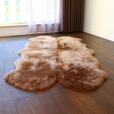 4P Quad sheepskin rug 100*200cm shaggy sheep skin carpet for home decor bed mat 5 colors blanket ground mat
4P Quad sheepskin rug 100*200cm shaggy sheep skin carpet for home decor bed mat 5 colors blanket ground mat