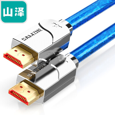 Shanze SAMZHE HDMI20 version 2K 4K digital high-definition line gold-plated connector 5 meters projection TV computer cable cinema home decoration engineering wiring SM-Z50
Shanze SAMZHE HDMI20 version 2K 4K digital high-definition line gold-plated connector 5 meters projection TV computer cable cinema home decoration engineering wiring SM-Z50