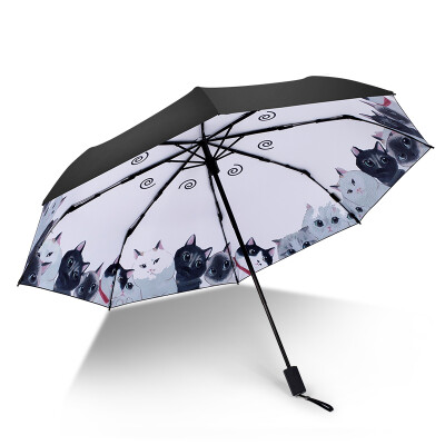 iRain Umbnella Sunshade Folding UV umbrella Umbrella Umbrella Sun umbrella Three folding umbrella Vinyl umbrella Umbrellas Cat Story
iRain Umbnella Sunshade Folding UV umbrella Umbrella Umbrella Sun umbrella Three folding umbrella Vinyl umbrella Umbrellas Cat Story