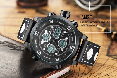Fashion Luxury Top Brand Men Waterproof Military Sports Watches Mens Quartz Analog Leather Wrist Watch
Fashion Luxury Top Brand Men Waterproof Military Sports Watches Mens Quartz Analog Leather Wrist Watch
