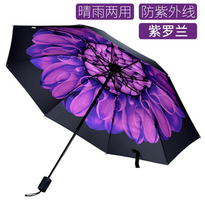 Cntomlv Sun umbrella double sun umbrella sun shade UV light small black glue three fold Korean
Cntomlv Sun umbrella double sun umbrella sun shade UV light small black glue three fold Korean