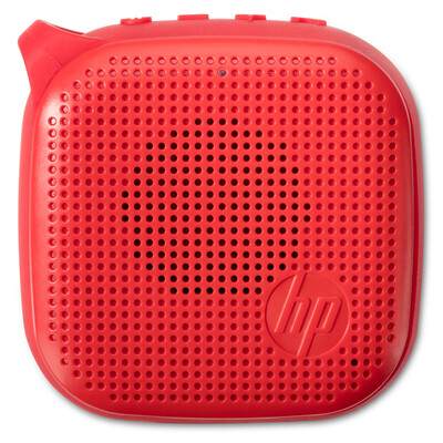 Hewlett-Packard HP speaker 300 mini wireless Bluetooth speakers mobile computer audio outdoor portable bass Cannon red