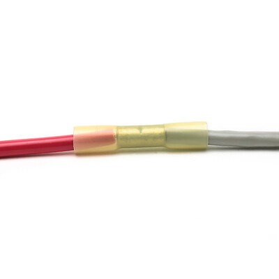 40 pieceslot Suyep Solder Sleeve Heat Shrink Butt Wire Splice Crimp Connector Waterproof Terminals Yellow BHT55 12-10 AWG
40 pieceslot Suyep Solder Sleeve Heat Shrink Butt Wire Splice Crimp Connector Waterproof Terminals Yellow BHT55 12-10 AWG