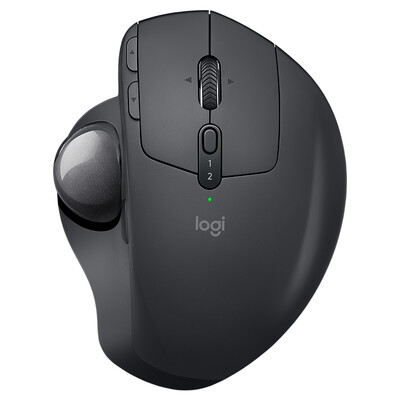 Logitech MX ERGO Wireless Trackball - Deep Gray Optimum Bluetooth Connection Adjustable Reamer Ergonomic Design
Logitech MX ERGO Wireless Trackball - Deep Gray Optimum Bluetooth Connection Adjustable Reamer Ergonomic Design